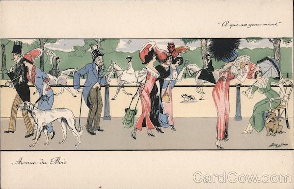 People, Dogs, and Horses on Street Series 516 Xavier Sager