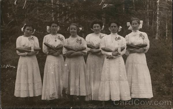 Female Jugglers in the Forest Circus