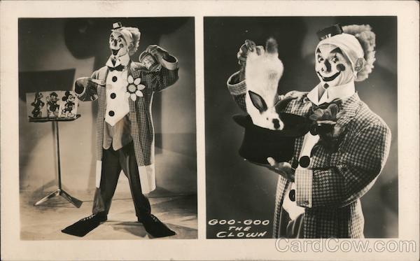 Goo-Goo the Clown, Autographed Circus
