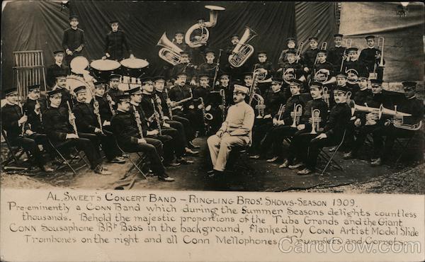 Rare: Al Sweet's Concert Band - Ringling Bros' Shows - Season 1909