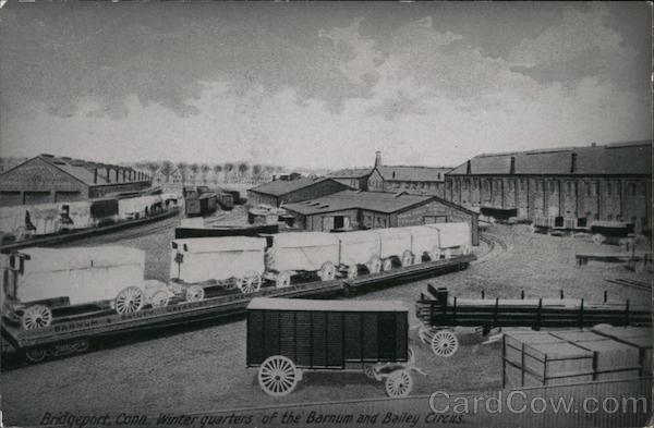 Winter Quarters of the Barnum and Bailey Circus (Reproduction) Bridgeport Connecticut