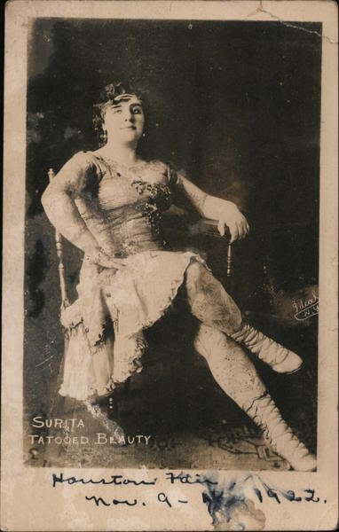 Surita Tattooed Beauty Circus