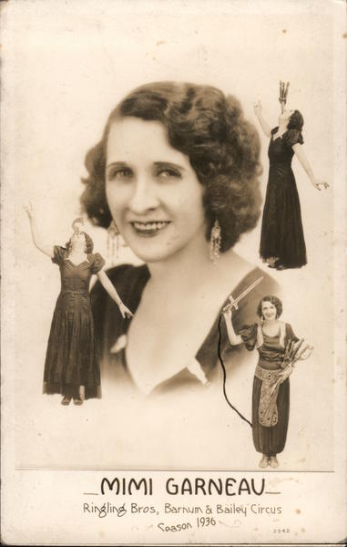 Sword Swallower Mimi Garneau Circus