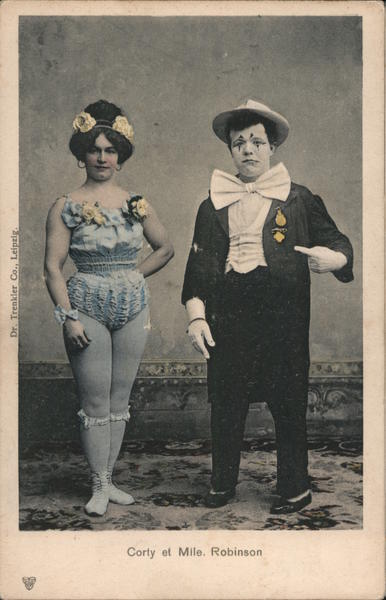 Clowns: Corty el Mile. Robinson Circus