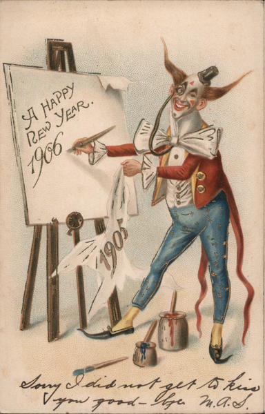 Clown Artist: A Happy New Year 1906 Circus