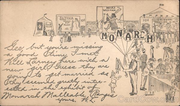 Illustration of Monarch Circus