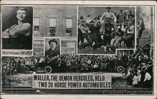 Waller, The Demon Hercules Strongman Circus