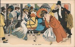 An old sport Postcard