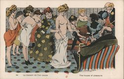 The house of pleasure Postcard