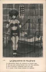 Chastity Belt, Woman in Chains Postcard