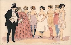 The market Series 585 Postcard