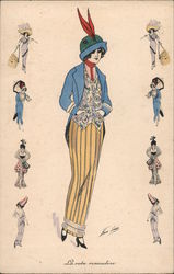Femenist: The Masculine Dress Series 562 Postcard