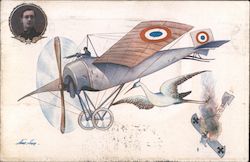 WWI Airplans Series 100 Postcard