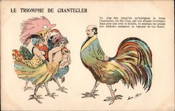 Le Tiromphe De Chantecler Postcard