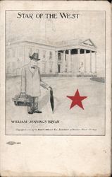 Star of the West William Jennings Bryan Presidents Postcard Postcard Postcard