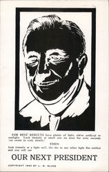 Our Next President FDR Postcard