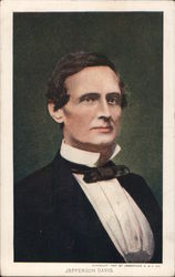 Jefferson Davis Portrait Postcard