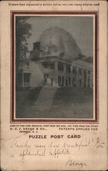 Puzzle Postcard George Washington Postcard