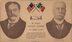 El Paso Ciudad Juarez Postcard