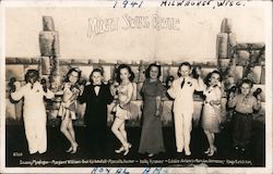Midget Swing Revue Postcard