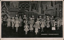 Schaefer's Wonder-Midgets Postcard