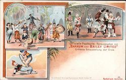 Views of Barnum & Bailey Limited Postcard