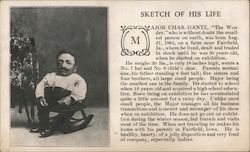 Major Charles Gantz, The Wonder Postcard