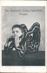 The Zeynard's Liliput-Specialty Troupe Postcard
