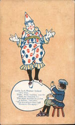 "The stockings they call Humpty-Dumpty" Circus Postcard Postcard Postcard