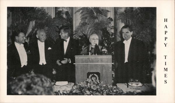 Happy Times, 1960 Alfred E. Smith Memorial Dinner Presidents