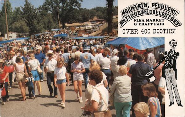 Mountain Peddlers' Antique and Collectors' Flea Market Oakhurst California