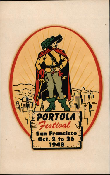 Portola Festival Oct. 2 to 26 1948 San Francisco California