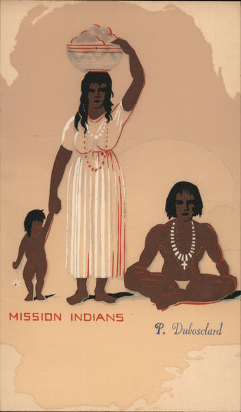 Mission Indians Serigraph Topanga California