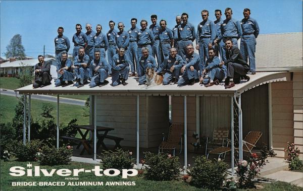 silvertop Bridge braced aluminum awnings San Francisco California