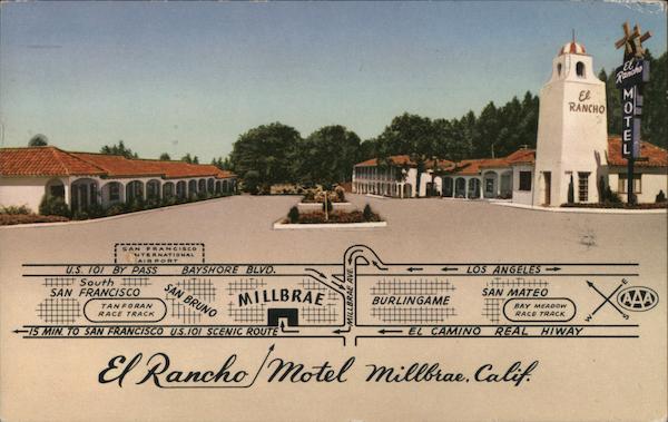El Rancho Motel Millbrae California