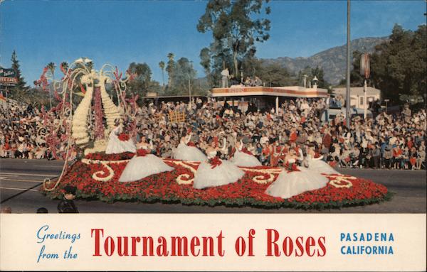 Pasadena Rose Bowl Parade California Hubert Lowman