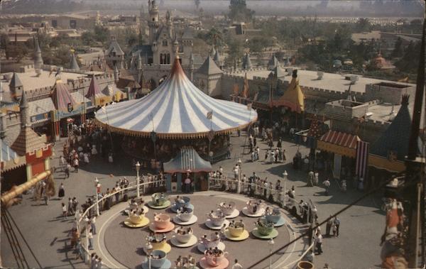 Mad Tea Party Anaheim California Disney