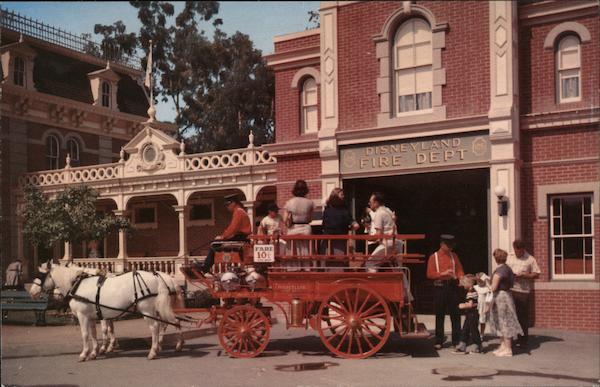 Main Street U.S.A., Disneyland Anaheim California