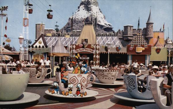 Mad Tea Party Anaheim California Disney