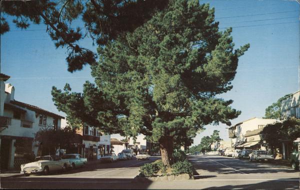 Picturesque Ocean Avenue Carmel California