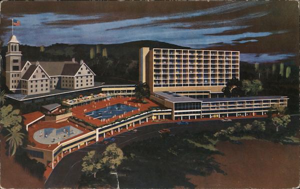 Hotel Claremont and Lanai Tower - The Bay Area's Finest Resort Hotel Oakland California