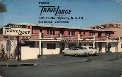 Harbor TraveLodge Postcard