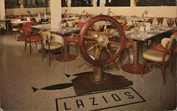Lazio's Seafood Restaurant Postcard