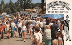 Mountain Peddlers' Antique and Collectors' Flea Market Postcard