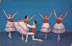 Class in Ballet Postcard