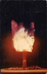 Atomic Bomb Explosion Postcard