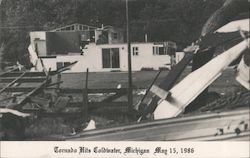Tornado Hits, May 15, 1986 Postcard