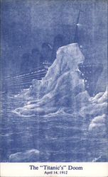 The Titanic's Doom Postcard