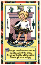 When you come home quiet worn out Postcard