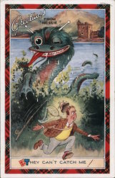 Greetings from Nessie Postcard